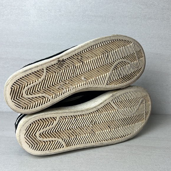 Nike Black Youth Blazer 77 Vintage Mid Suede High Top Sneakers - Picture 7 of 10